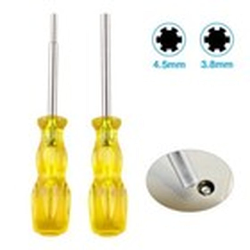 Screwdriver Bit for NES SNES N64 Game Boy Nintendo Security Tool 3.8Mm + 4.5Mm 