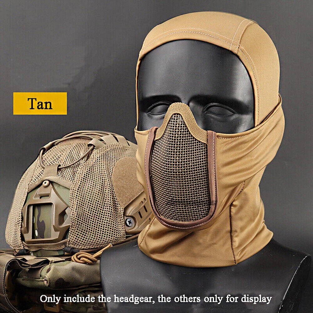 Balaclava Full Face Mask UV Protection Ski Sun Hood Cover 