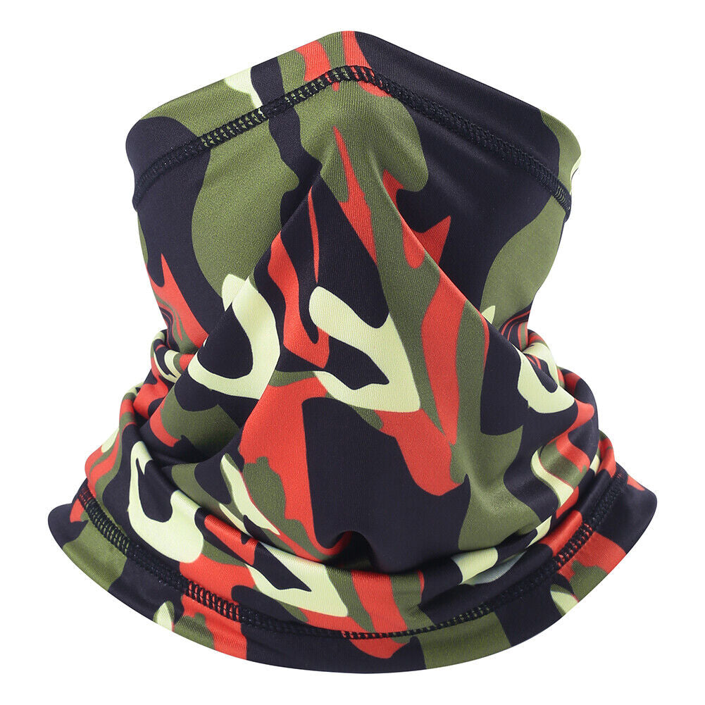 Neck Gaiter Cooling Face Mask Balaclava UV Protection Breathable Bandana Scarf