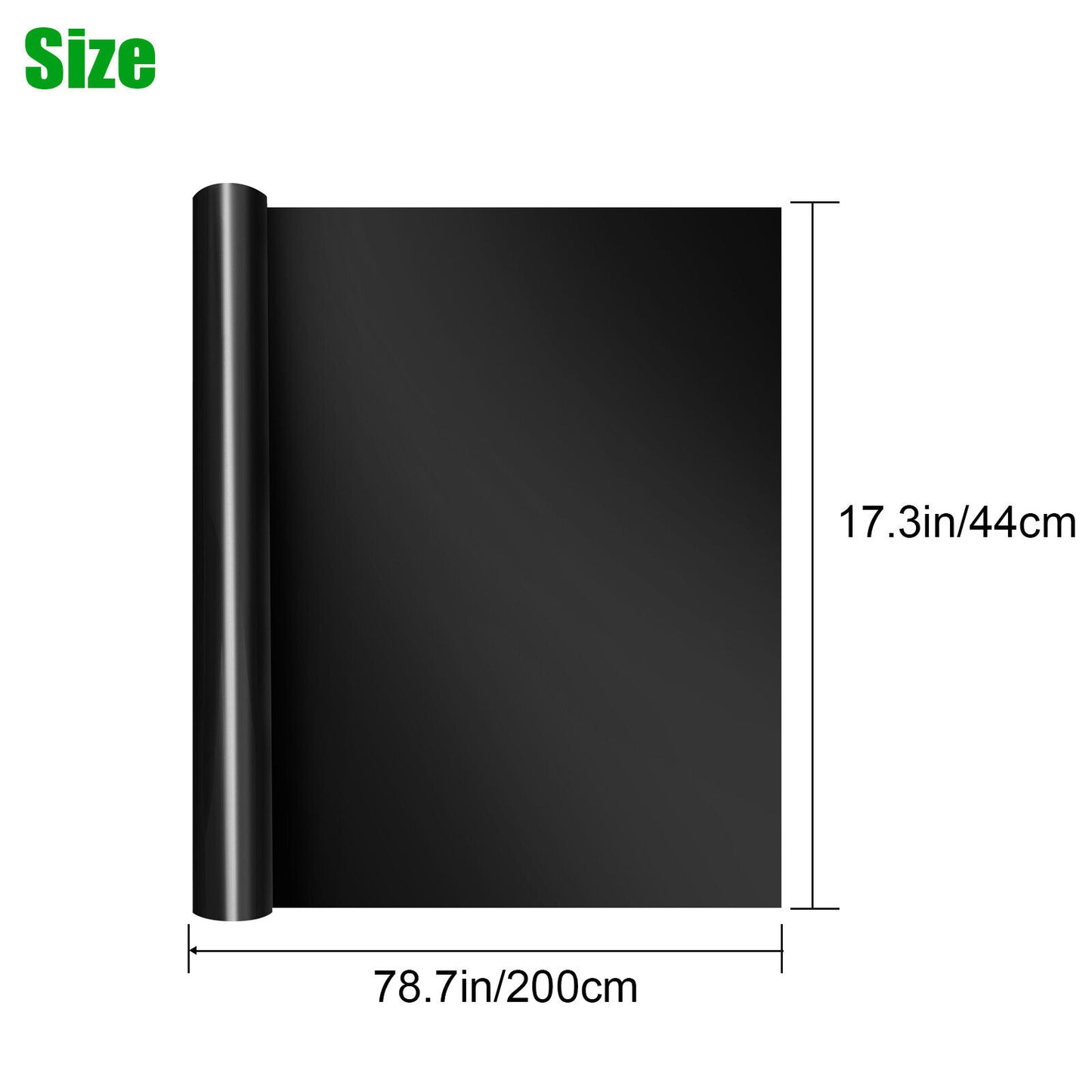 Blackout Window Film 100% Light Blocking Room Darkening UV Static Cling Cover
