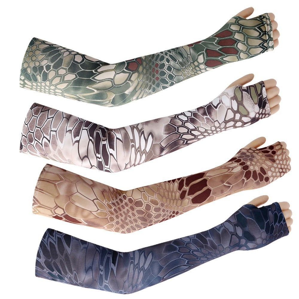 4 Set Cooling Arm Sleeves & Neck Gaiter Face Mask UV Protection for Men/Women