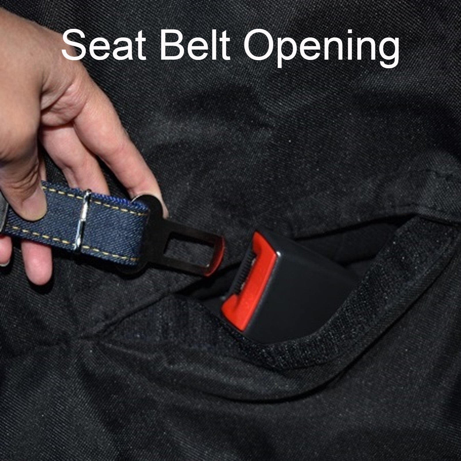Waterproof Dog Car Seat Cover Hammock – Back Seat Protector & Extender for Cars, SUVs & Trucks