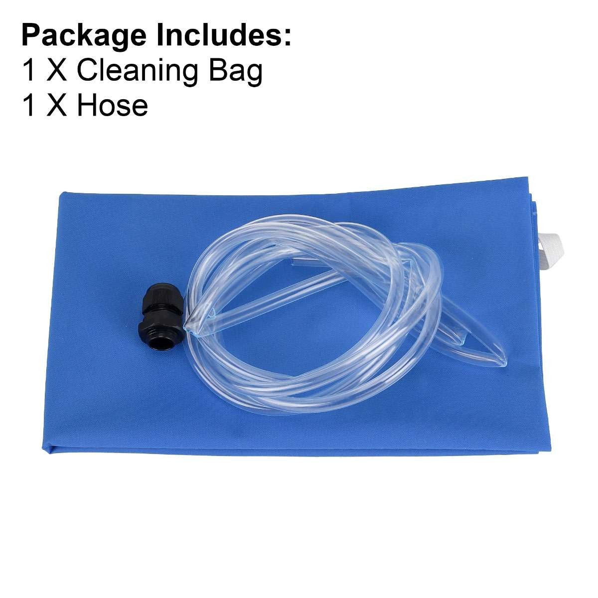 Mini Split Air Conditioning Cleaning Kit AC Coil Cleaner Waterproof Cover Bag