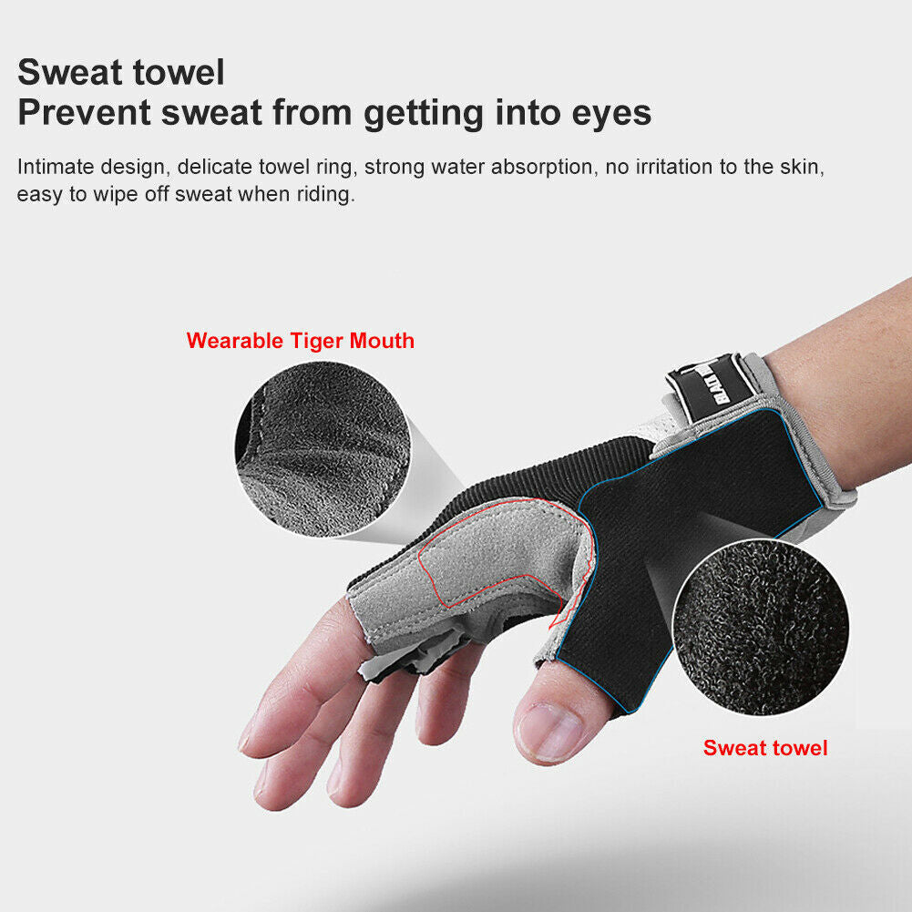  Fishing Gloves UV Sun Protection Gloves Fingerless Gloves for Men Women UPF50+