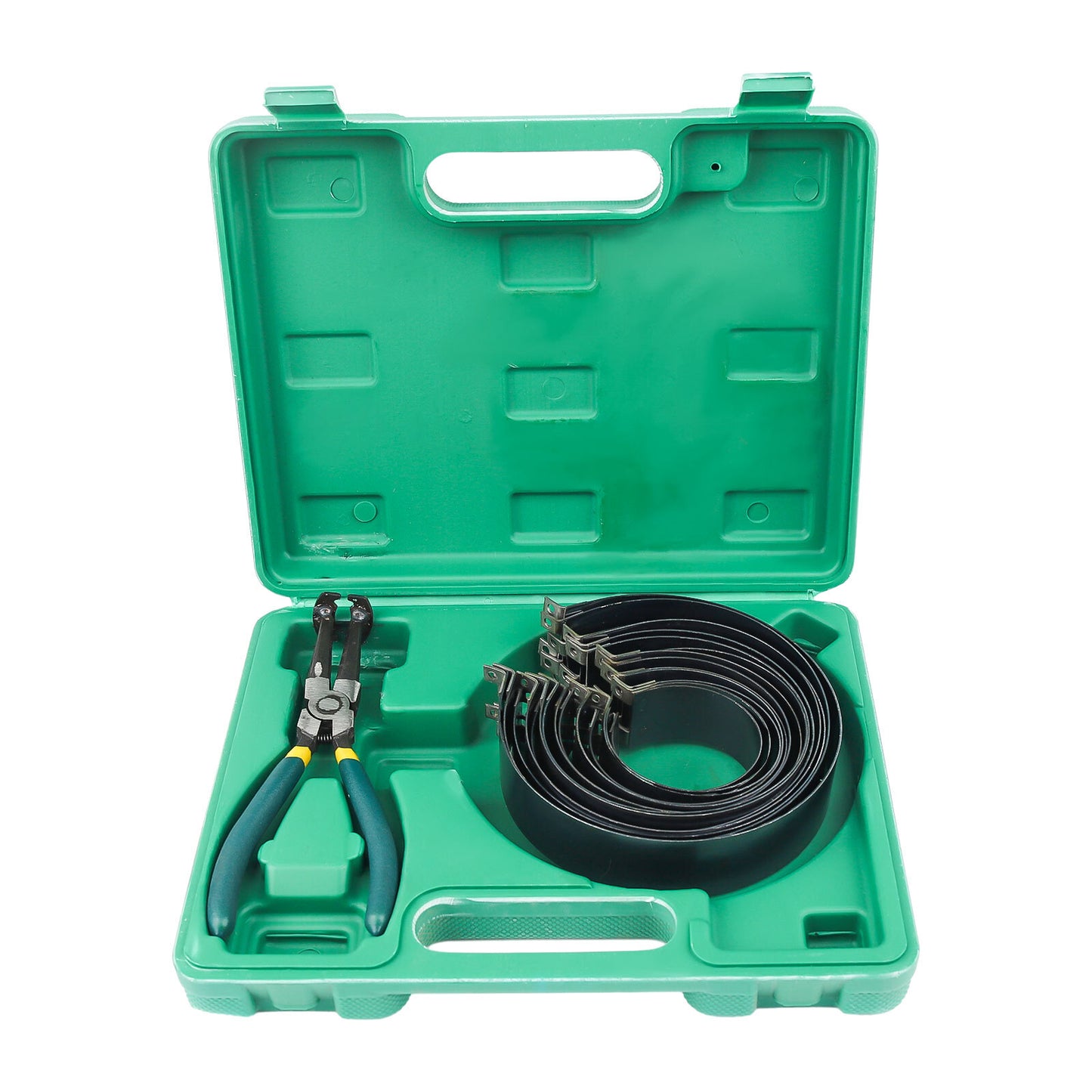Motorcycle Ring Compressor Cylinder Installer Tool Kit with Plier&14 Band