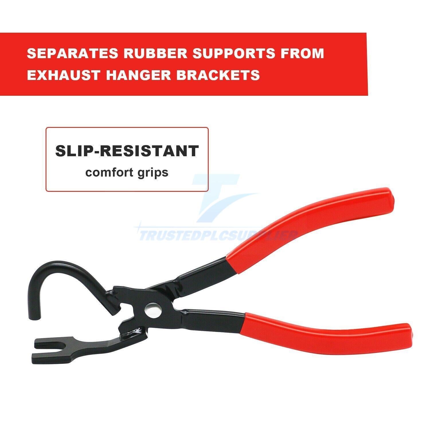 Heavy Duty Exhaust Hanger Removal Pliers Grommets Removal Tool Muffler Rubber Hanger Plier