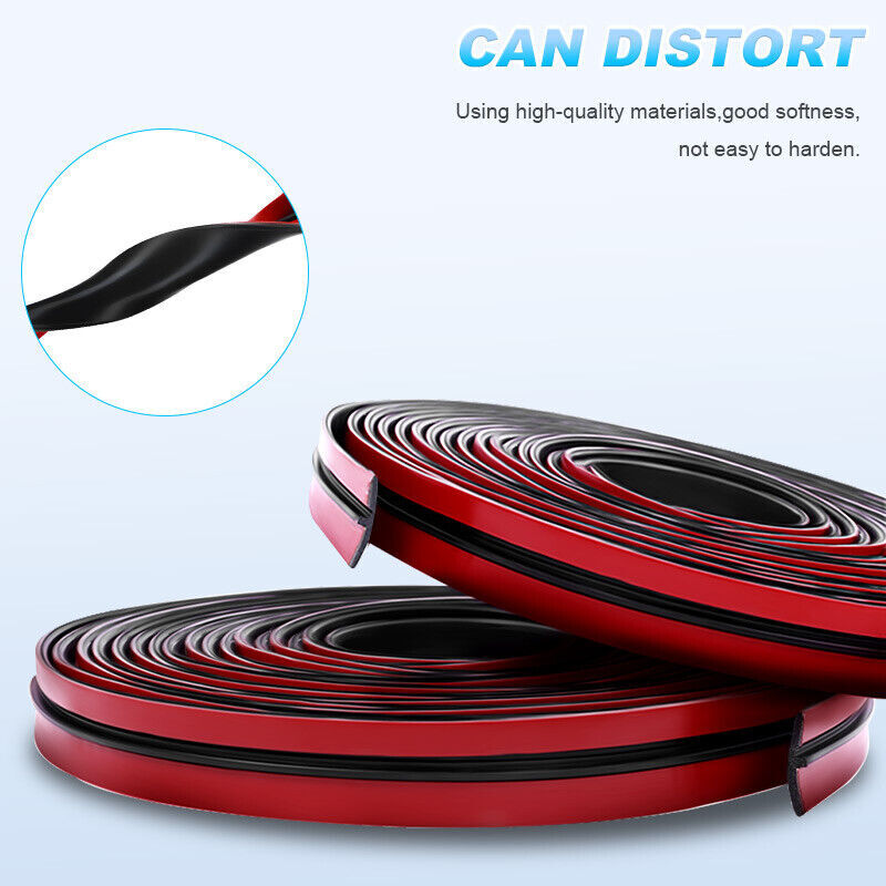 4M Universal Windshield Rubber Molding Seal Trim for Windscreen & Windows