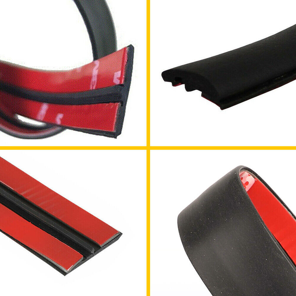 4M Universal Windshield Rubber Molding Seal Trim for Windscreen & Windows