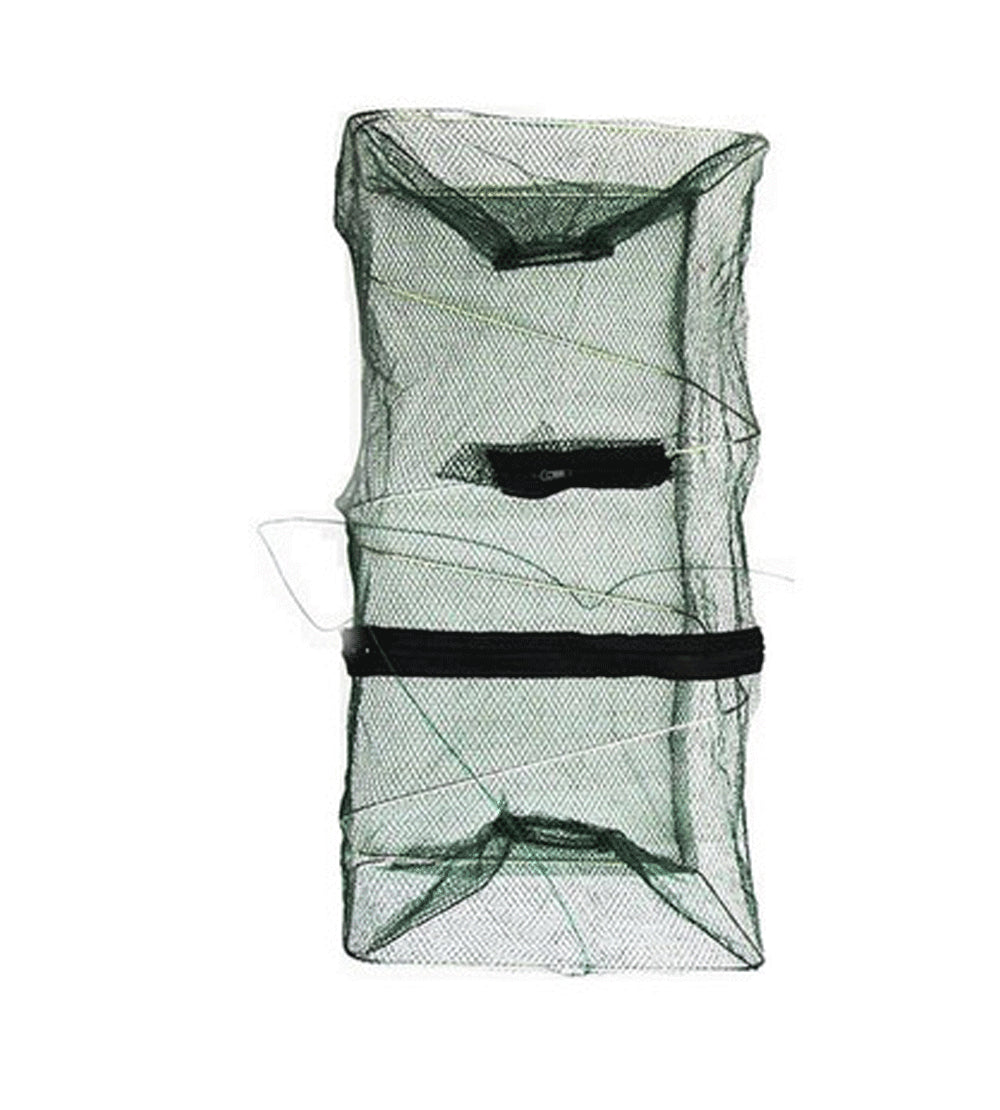 Fishing Bait Trap Fish Net Cast Dip Cage Crab Minnow Crawdad Shrimp Foldable