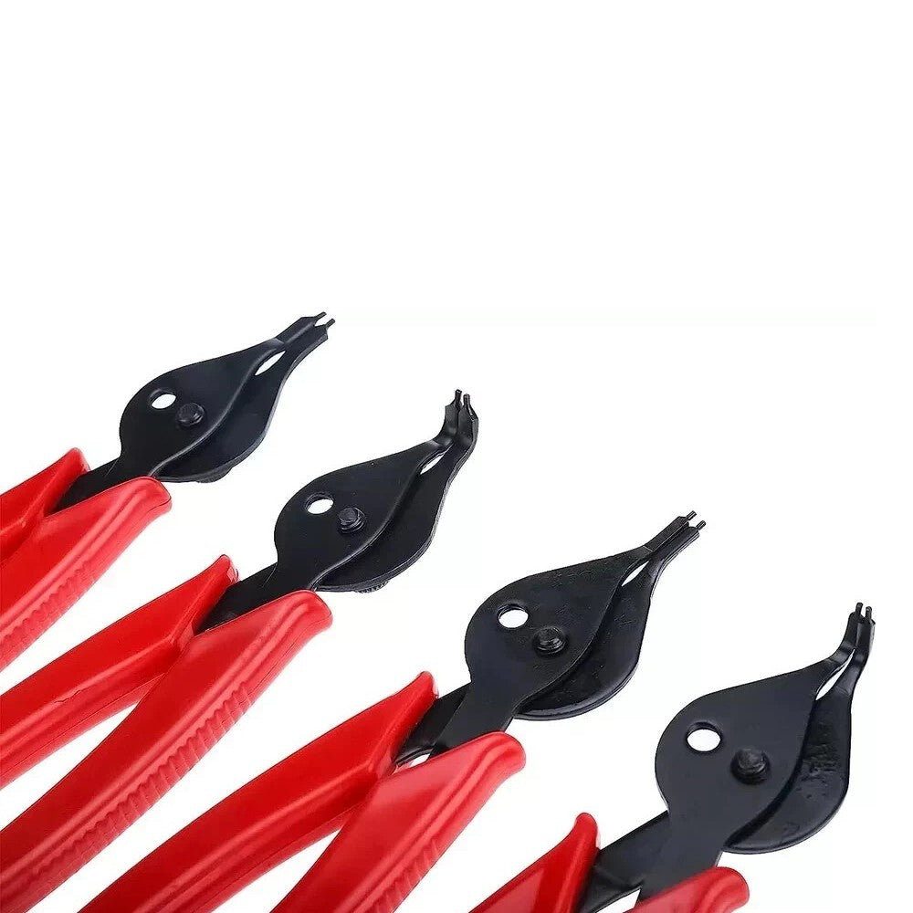 11PCS Snap Ring Pliers Set Circlips Auto Pliers Internal External Pliers