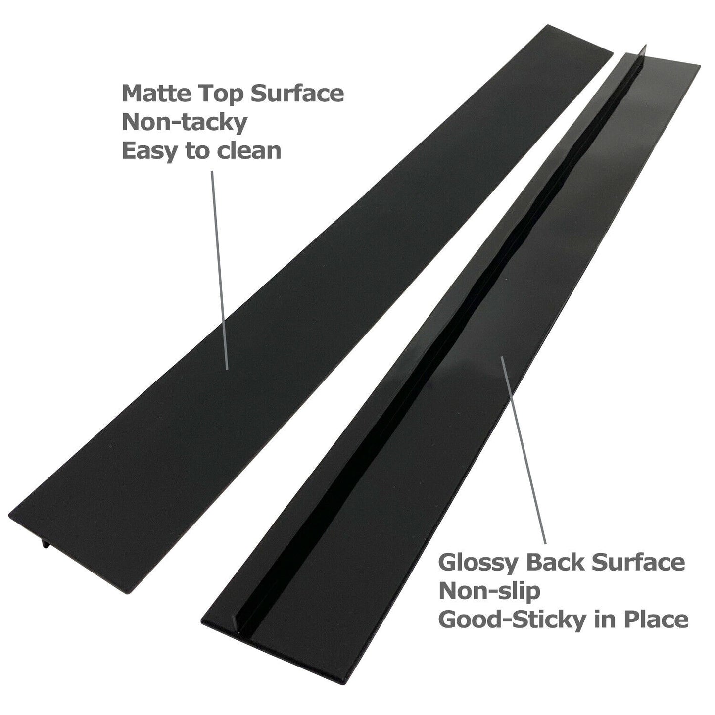2 PCS 21'' Silicone Gap-Seal for Fall, Easy-Clean & Oil-Resistant Countertop & Stove Gap-Cover, Waterproof & Heatproof Gap-Seal for Kitchen, Birthday Gifts