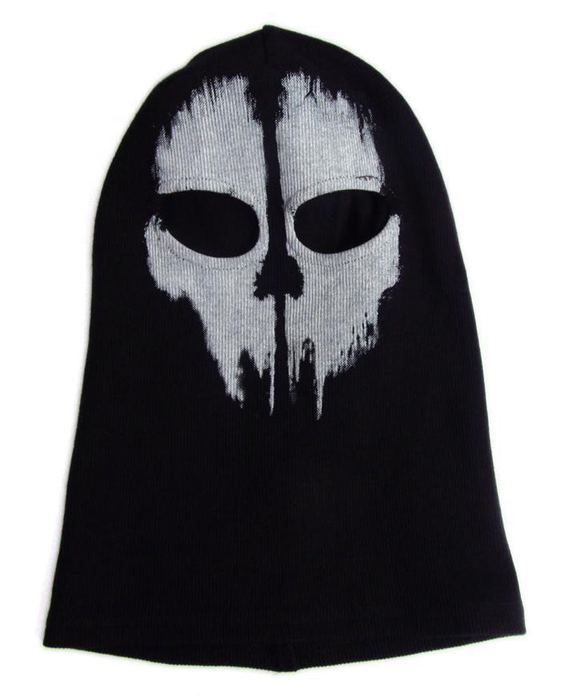 Motorcycle Game Balaclava Hood Ghost Skull Full Face Cover CS Halloween Mask