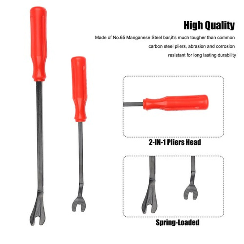3PCS Auto Trim Clip Remover Tool Removal Pliers Fastener Door Panel Retainer New