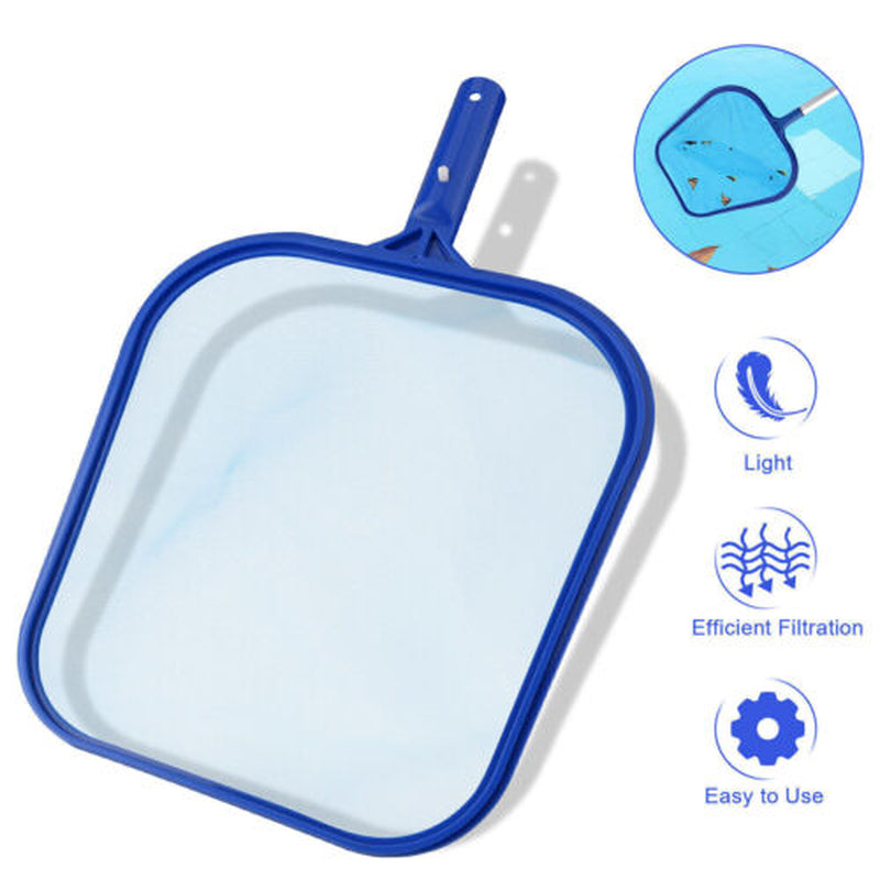12" Swimming Pool Leaf Skimmer Net, Clean Pool, Spa, Pond, Remove Leaves, Debris