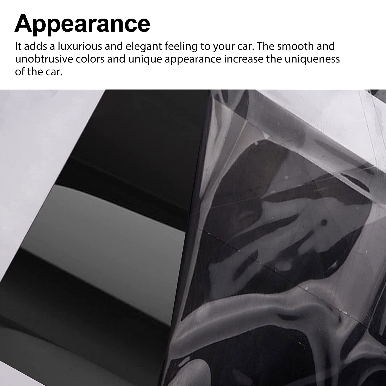PCS Black Pillar Posts Cover Trim Kit for 2016-2021 Chevrolet Malibu – Gloss Piano Door Post Overlay