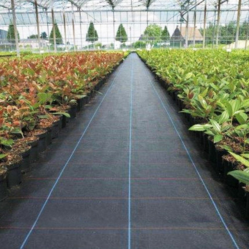 Heavy Duty Weed Barrier Fabric Woven Ground Weed Cover 3.2 Ounce Landscape
