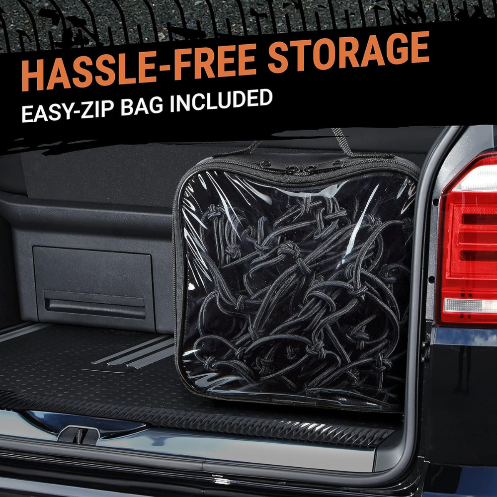 Heavy-Duty Cargo Net for Pickup Truck Bed 4 x 6 Foot  Holds Small and Large Loads