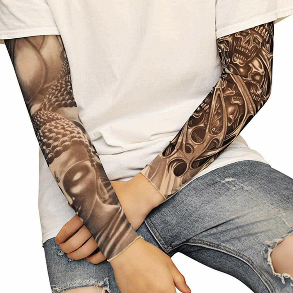 10 PCS Tattoo Cooling Arm Sleeves Cover All Black