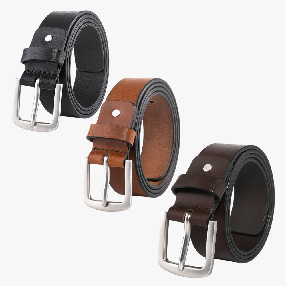 Men’S Belts,Full Grain Genuine Leather