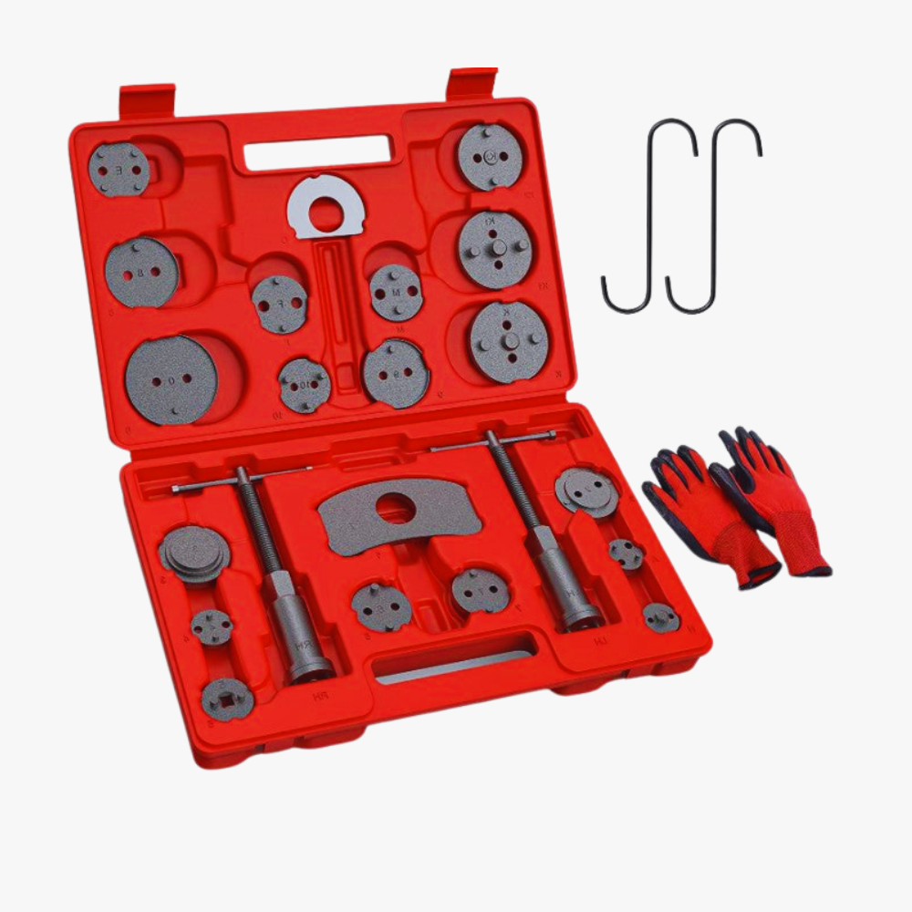 Disc Brake Caliper Compressor Wind Back Tool 24Pc A