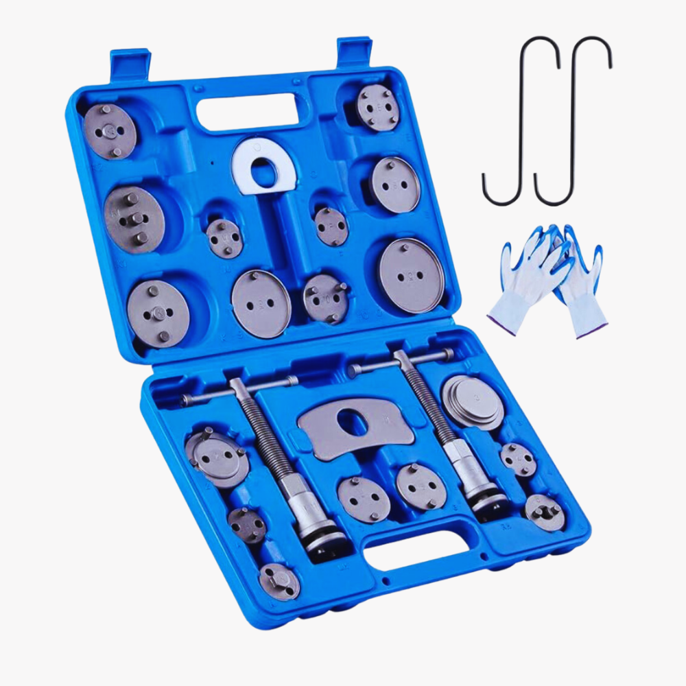 Disc Brake Caliper Compressor Wind Back Tool 24Pc A