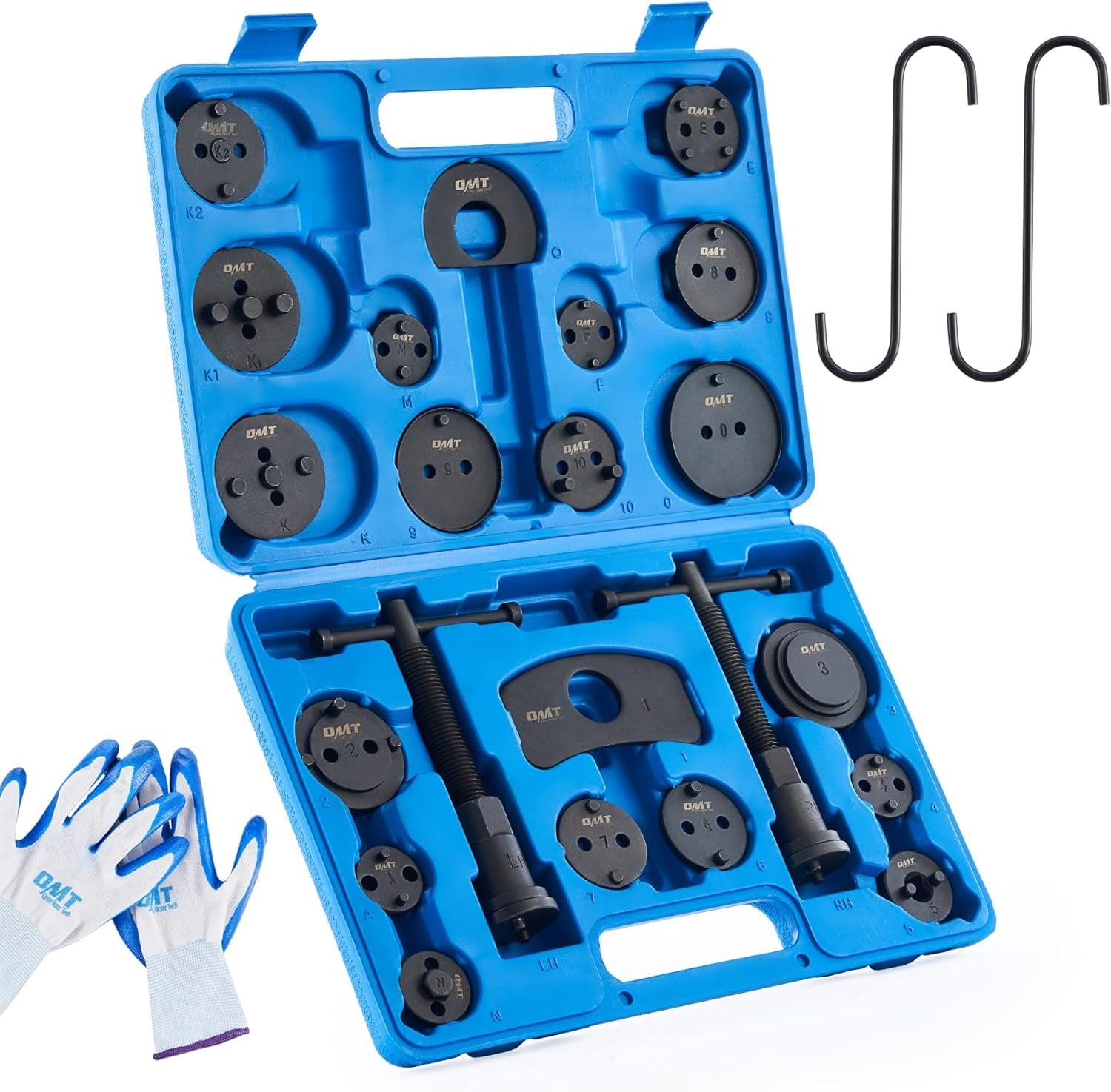 Disc Brake Caliper Compressor Wind Back Tool 24Pc B