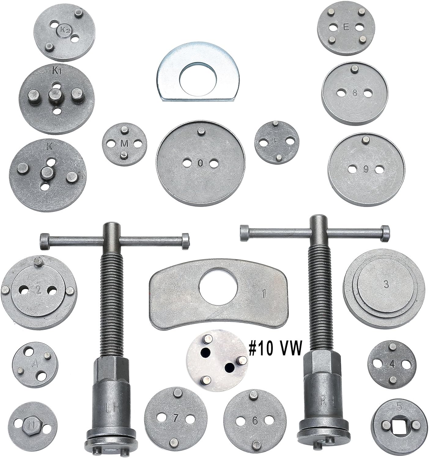 Disc Brake Caliper Compressor Wind Back Tool 24Pc B