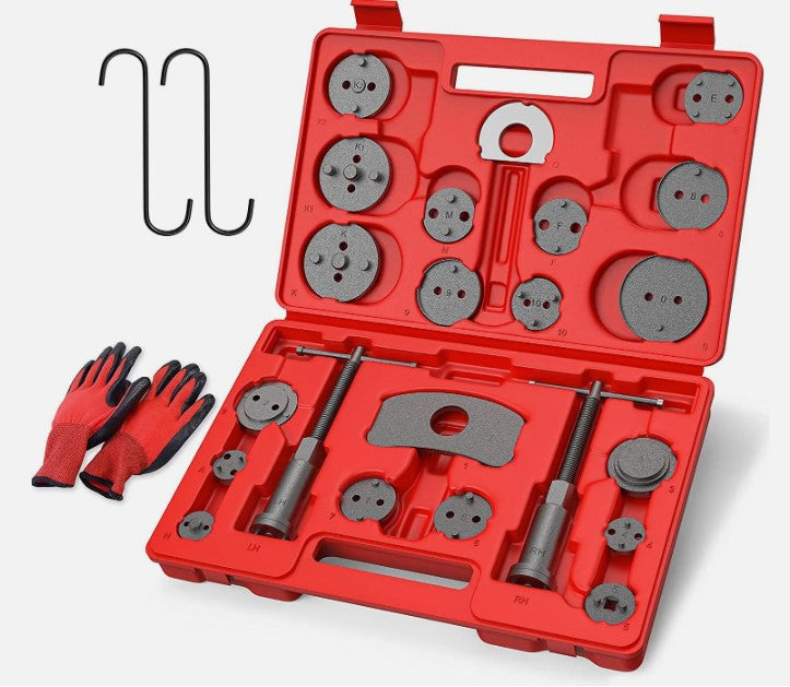 Disc Brake Caliper Compressor Wind Back Tool 24Pc B