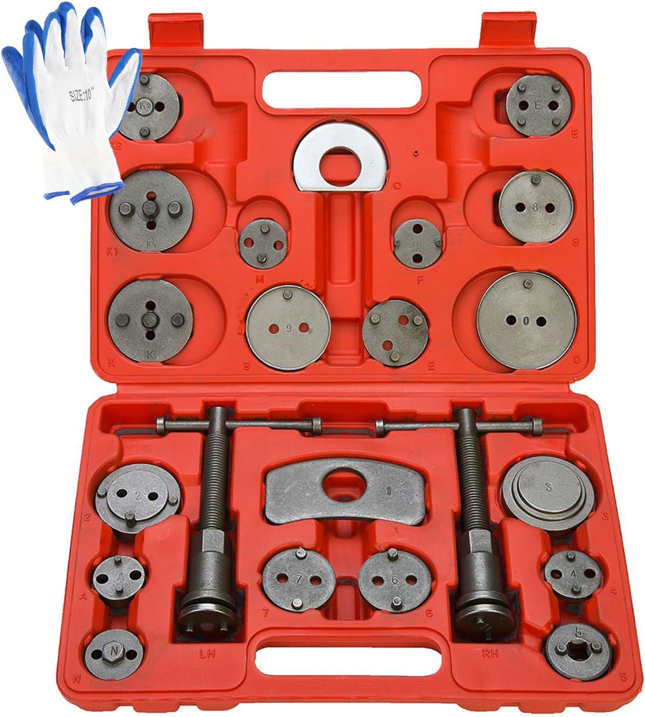 Disc Brake Caliper Compressor Wind Back Tool 24Pc D