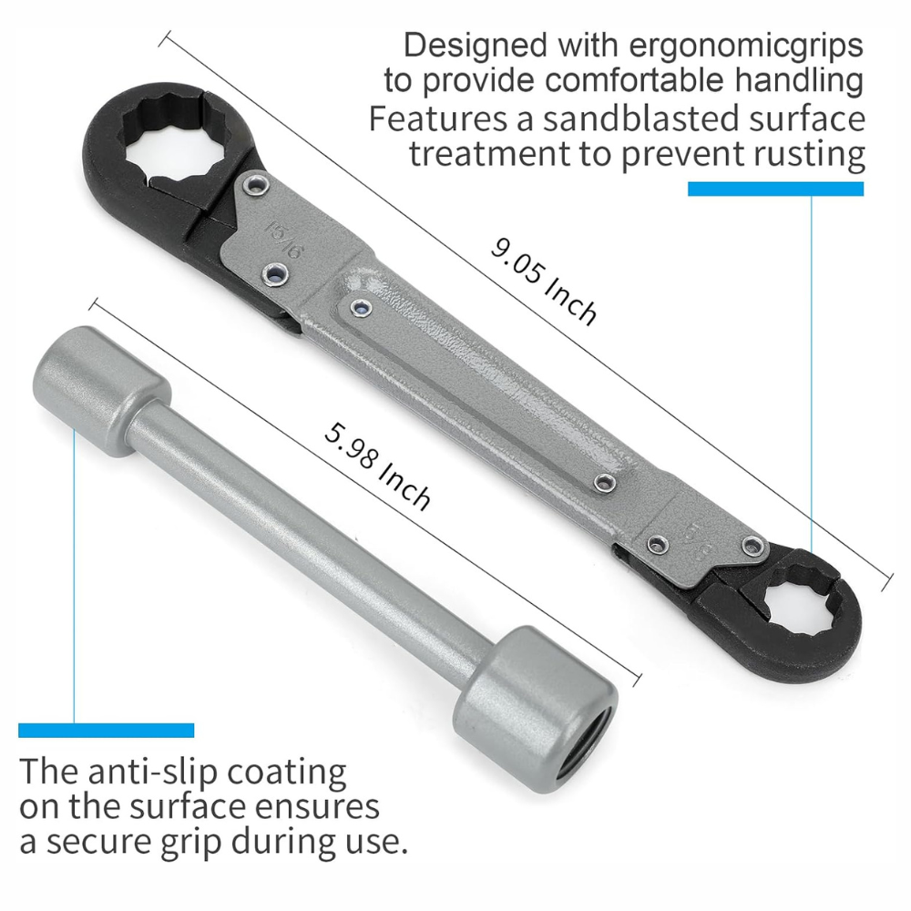 Plumbing Tools Plumbing Wrench Professional Plumbing Toolset For Easy Angle Stop And Supply Nut Installation A