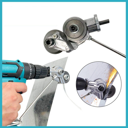 Electric Drill Shears Plate Cutter Attachment Metal Sheet Cutter Nibbler Saw