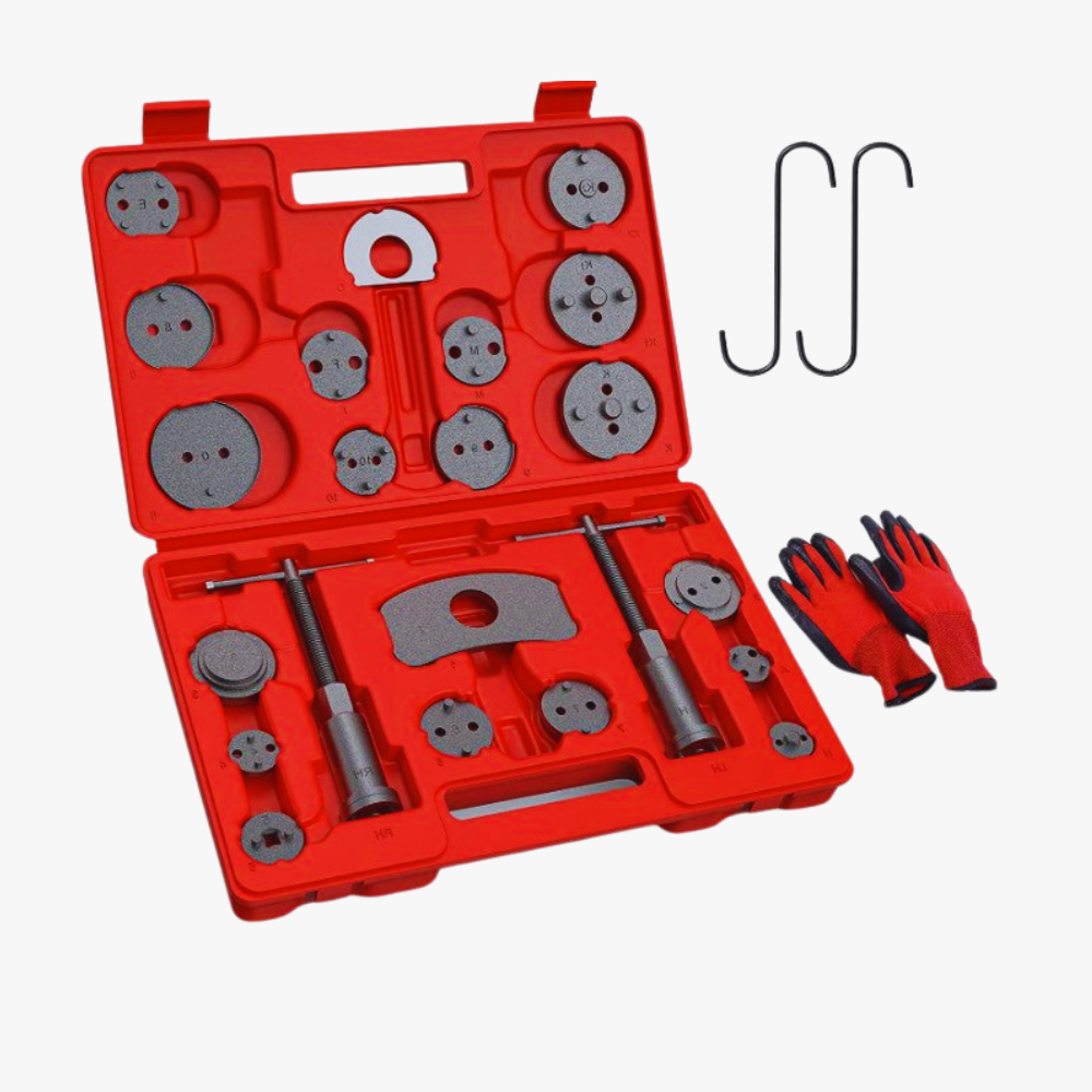 Disc Brake Caliper Compressor Wind Back Tool 24Pc AA