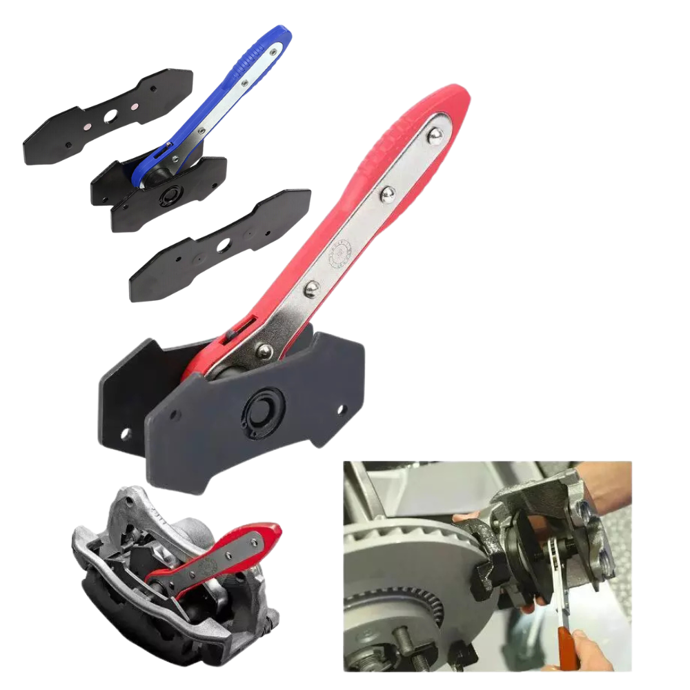 Car Ratchet Brake Piston Spreader Wrench Caliper Pad Install Tool Press Ratchet
