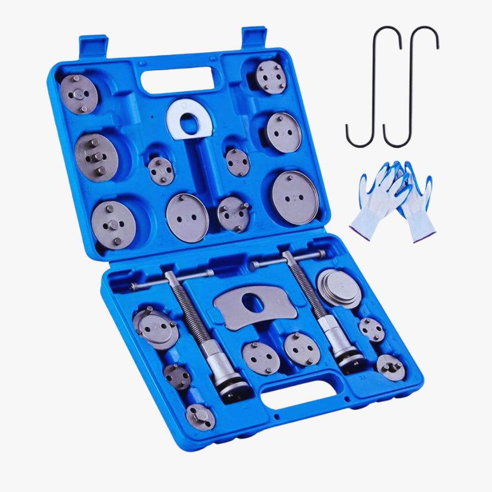 27Pc  Portable Tools for Brake Rear Wind Back Tool Kit Car Truck Break Disc Tool Set FF