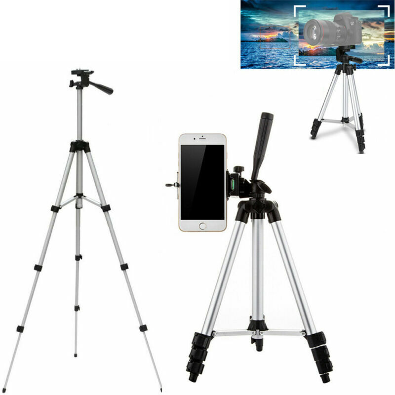 Professional Camera Tripod Stand Holder Mount for Iphone Samsung Cell Phone+Bag