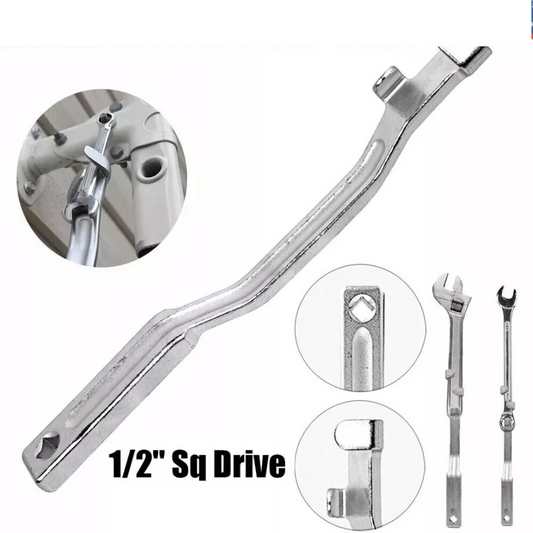 Universal Spanner Extender Extension Wrench Power Bar Tool Bar 1/2" Drive 335Mm