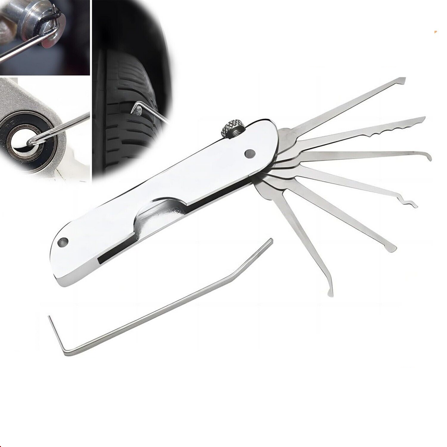 Pick and Hook Set Precision Automotive Pick Tool Hooks for Car
