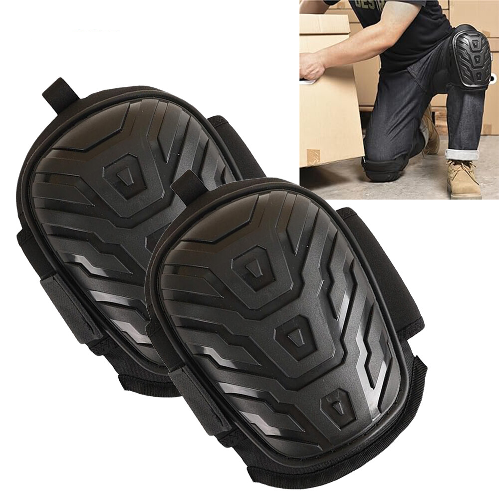 2Pcs Gel Knee Pads for Construction Work Gardening Nonslip Safe Leg Protectors