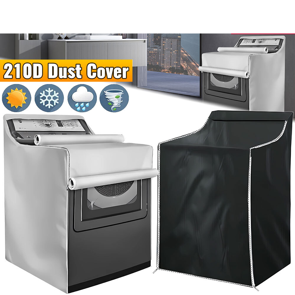 Washing Machine Top Dust Cover Laundry Washer/Dryer Protect Waterproof Dustproof