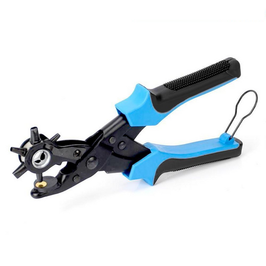 Heavy Duty Leather Hole Punch Tool Multi Size Plier for Belt Collar Strap Fabric