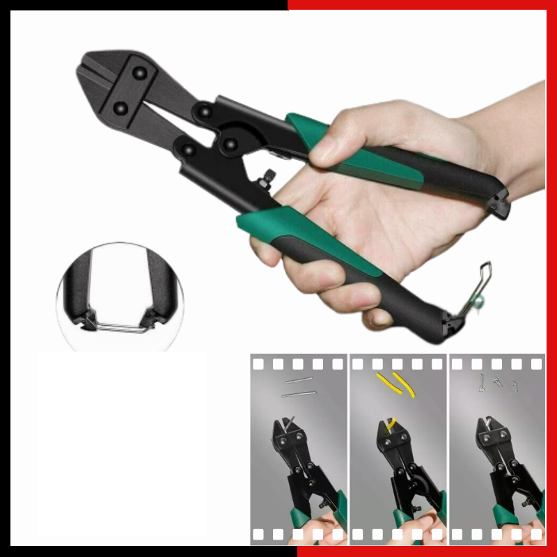 8-Inch Wire Cutters & Crimper | Self-Adjusting Cable Stripper Pliers Hand Tool