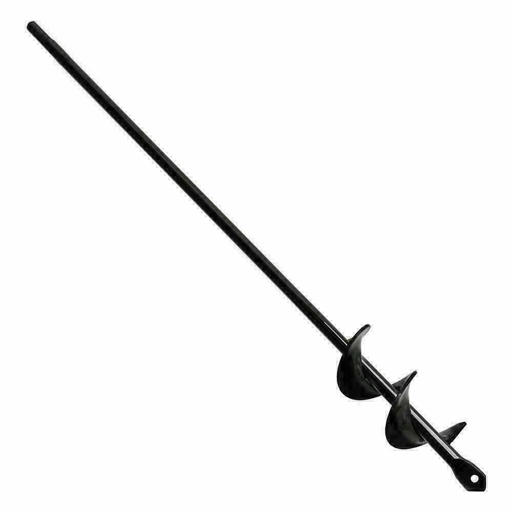18" Planting Auger Spiral Hole Drill Bit Garden Yard Bulb Earth Planter Tool