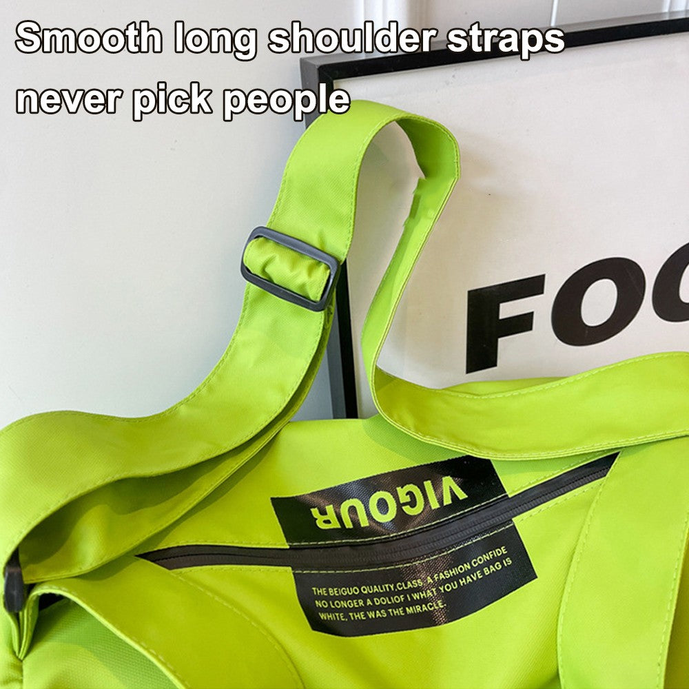 Lightweight Sports Gym Travel Duffel Bag Wet Pocket for Swim Yoga Training