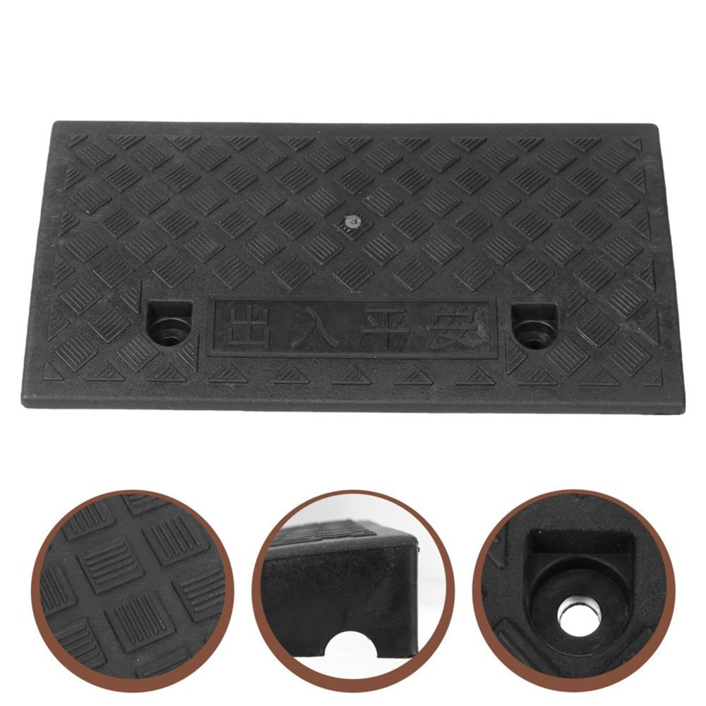 Heavy Duty Driveway Ramp Curb Ramp for Driveway  Tread & Threshold Portable Ramp