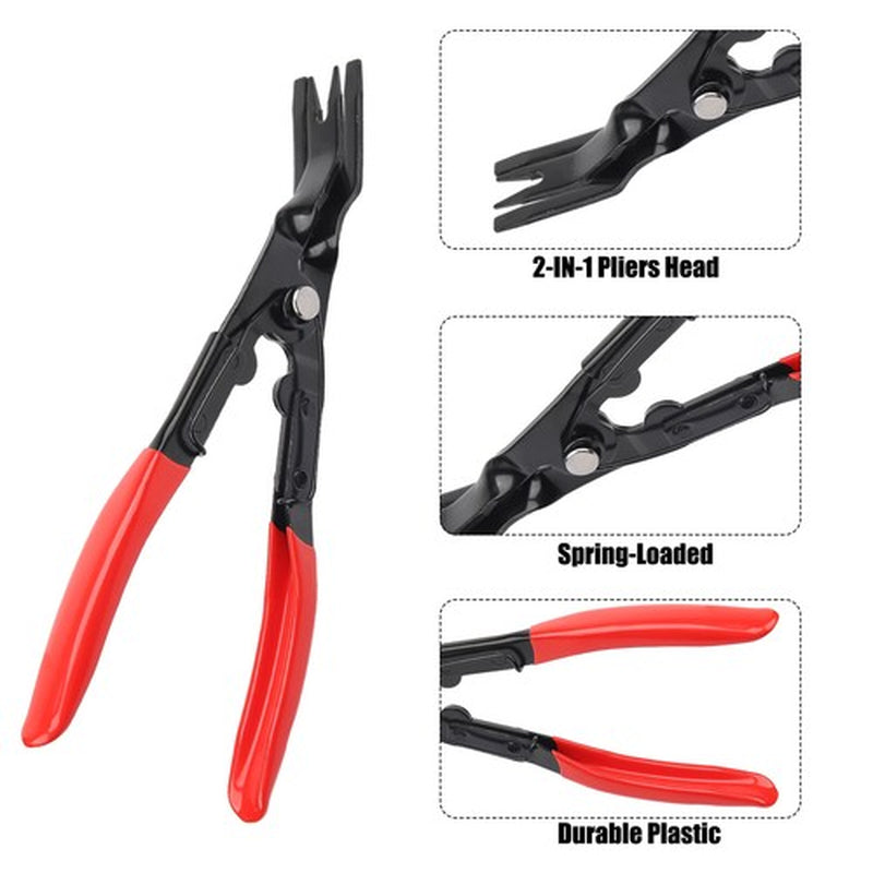 3PCS Auto Trim Clip Remover Tool Removal Pliers Fastener Door Panel Retainer New