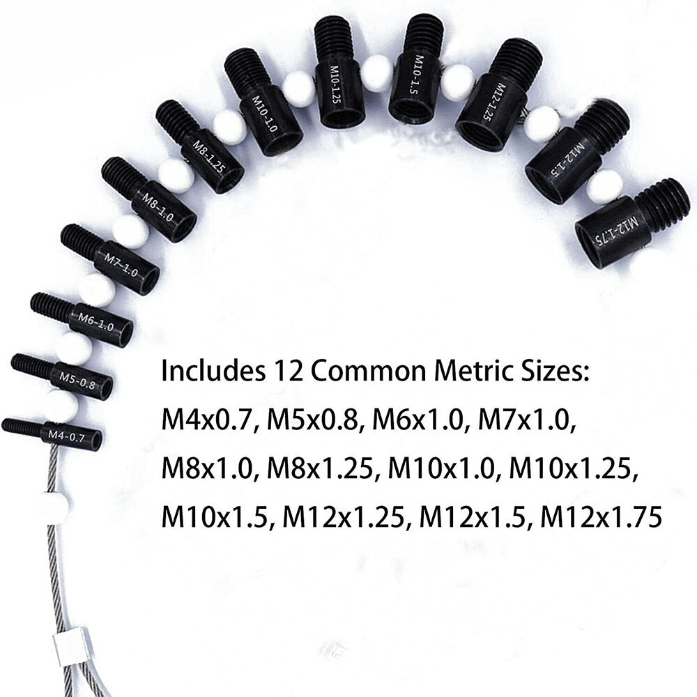 Nut and Bolt Thread Checker (Inch & Metric)- 26 Male/Female -14 Inch & 12 Metric