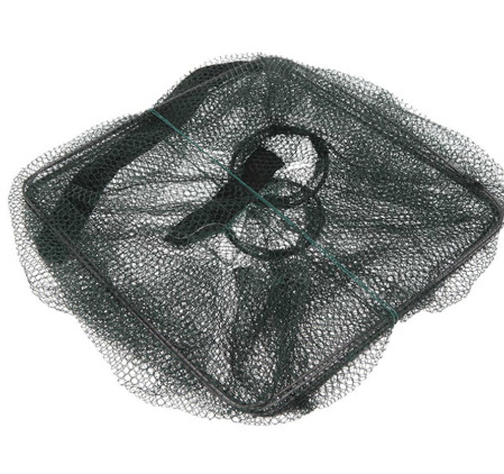 Fishing Bait Trap Fish Net Cast Dip Cage Crab Minnow Crawdad Shrimp Foldable
