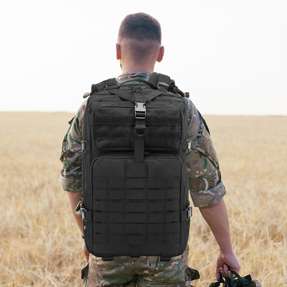 Outdoor Military Bag 30L Tactical Backpack Rucksack Camping Hiking Travel Bag US