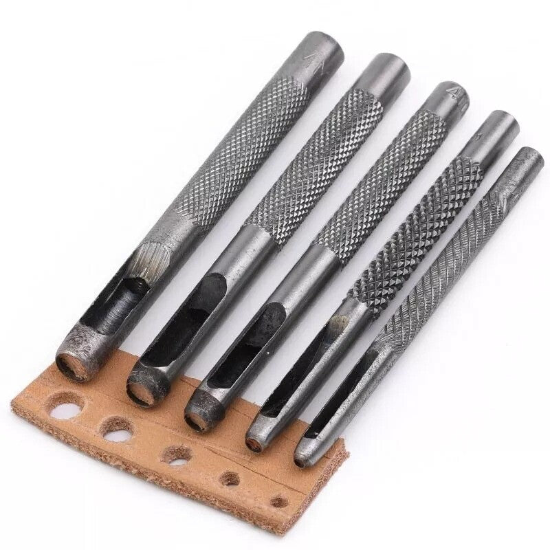 Leather Hole Punches round Hole Punch Set Hollow Punch Set DIY Leather Punch Set