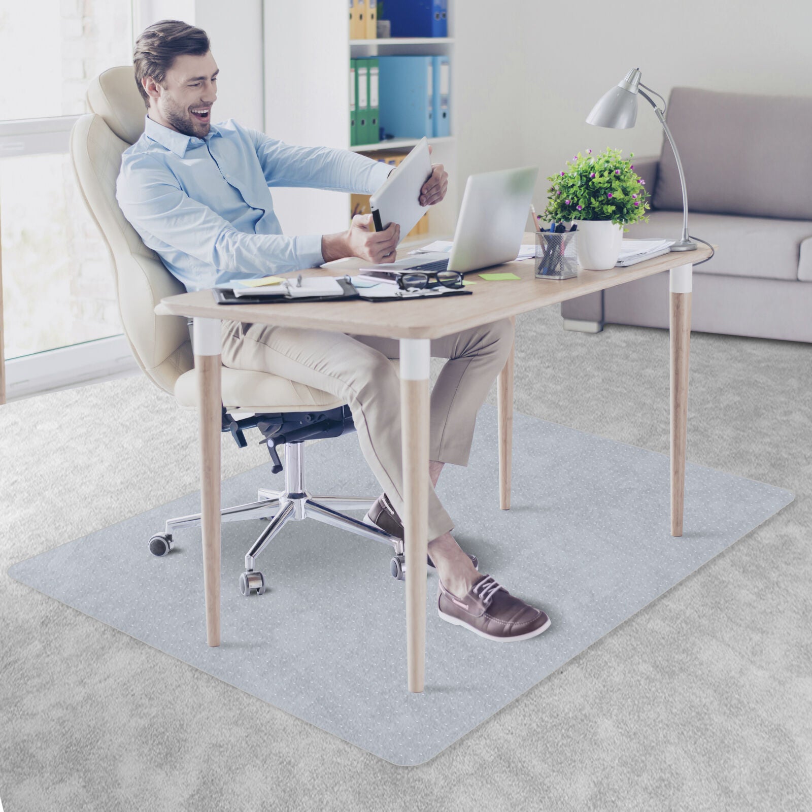  Office Mat Chair Mat Heavy Duty Carpets for Floor Rug Carpet Protector 46" X 60"